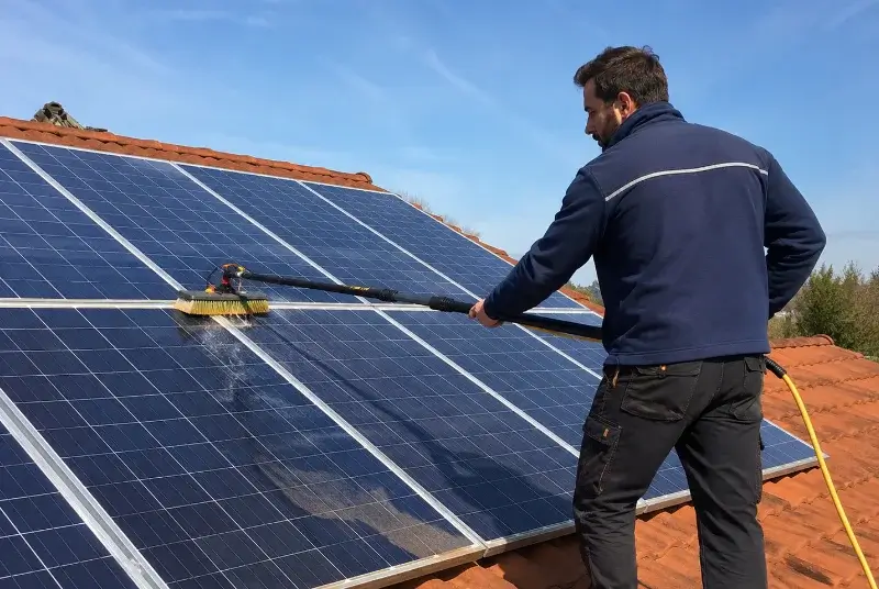 Nettoyage et entretien de panneaux solaires aux Portes-en-Ré